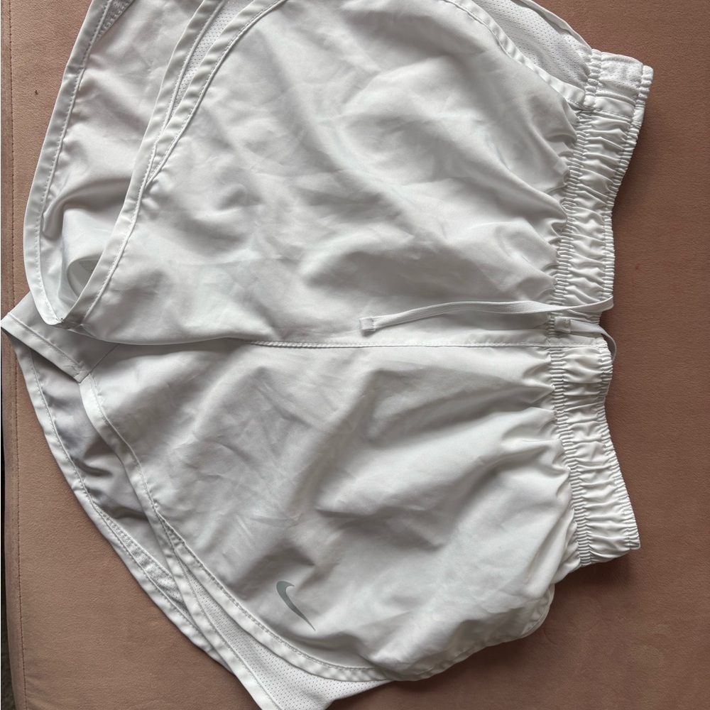 Nike Classic White Running Shorts